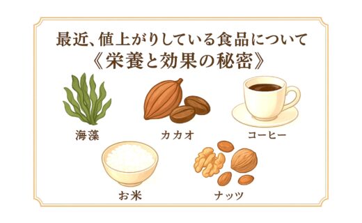 値上がり食品《栄養と効果》